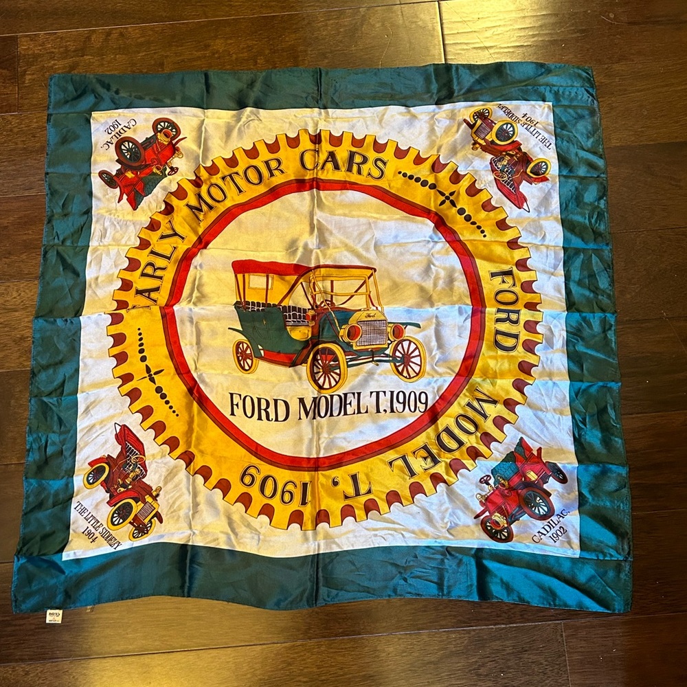 Ford Model T 1909 Early Motor Cars Gold, Red & Green … Gem